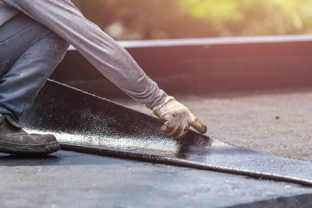 Professional Basement Waterproofing technician working in West Grove, PA